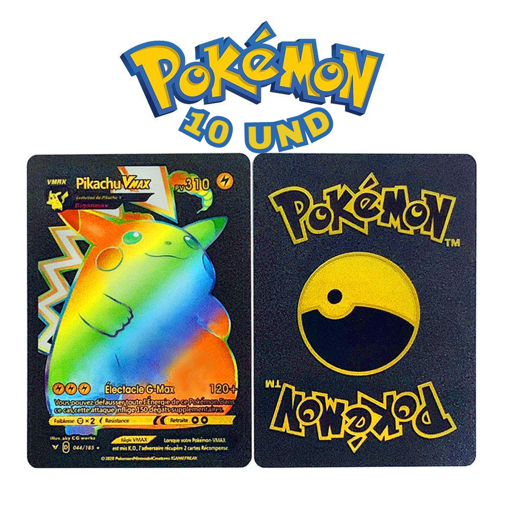 D25-KIT10CARTASPOKEMONBLACK